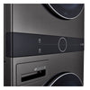 LG WashTower Laundry Centre 5.2/7.4 cu. ft. Electric Dryer, Black Steel - WKEX200HBA