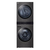 LG WashTower Laundry Centre 5.2/7.4 cu. ft. Electric Dryer, Black Steel - WKEX200HBA
