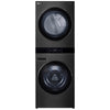 LG WashTower Laundry Centre, Black Steel - WKEX300HBA