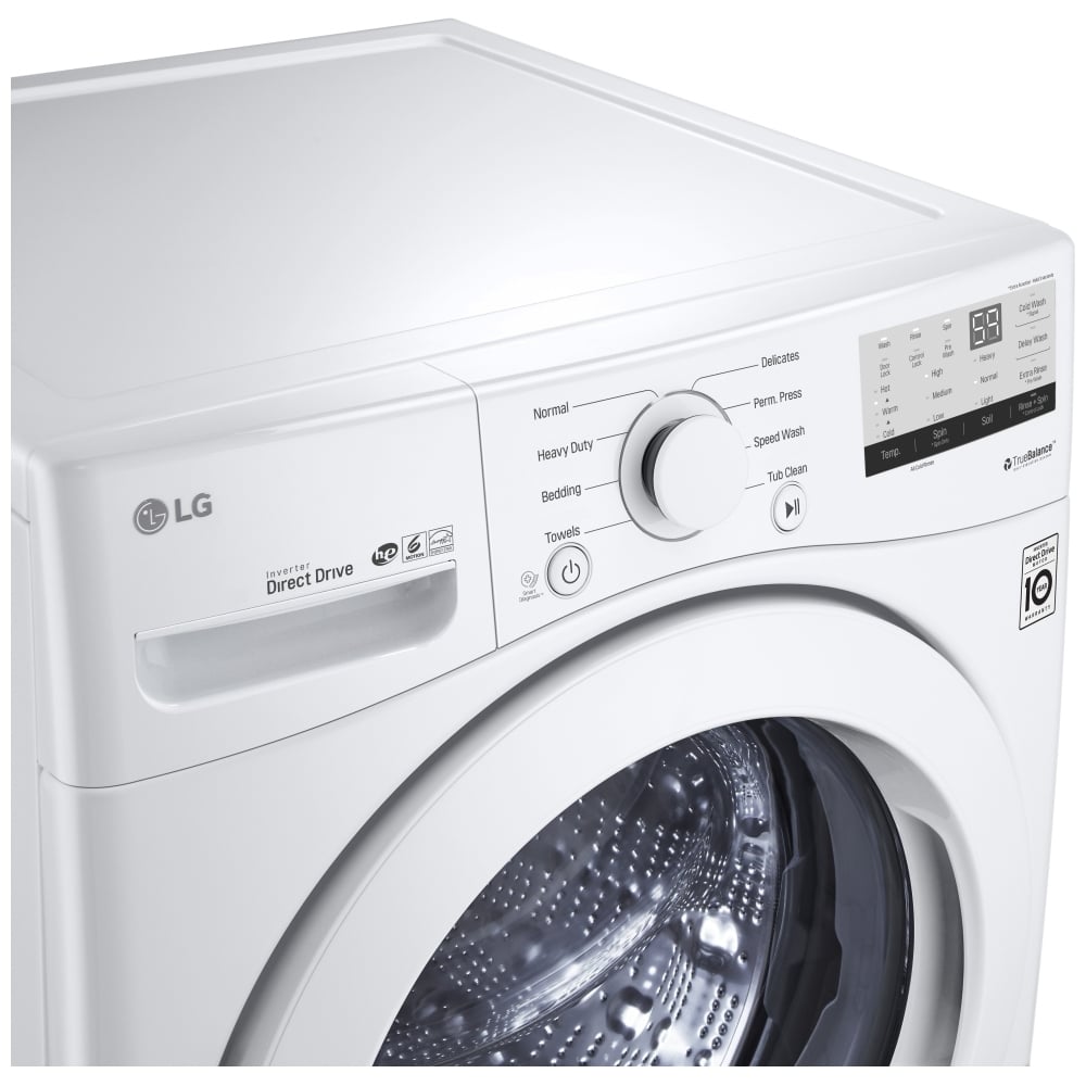 LG 7.4 Cu. Ft. Electric Dryer - White - DLE3450W