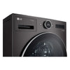 LG 5.8 cu. ft. Smart Front Load Washer, Black Steel - WM6700HBA