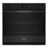 Whirlpool 30 in. Single Electric Wall Oven with Convection, Black - WOES5030LB