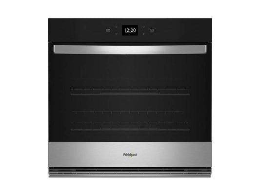 Whirlpool 30" 5 Cu. Ft. Electric Single Wall Oven with Air Fry - W0ES5030LZ01