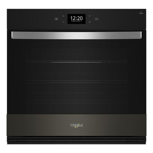 Whirlpool 30 Inch Single Electric Smart Wall Oven, Black Stainless - WOES7030PV