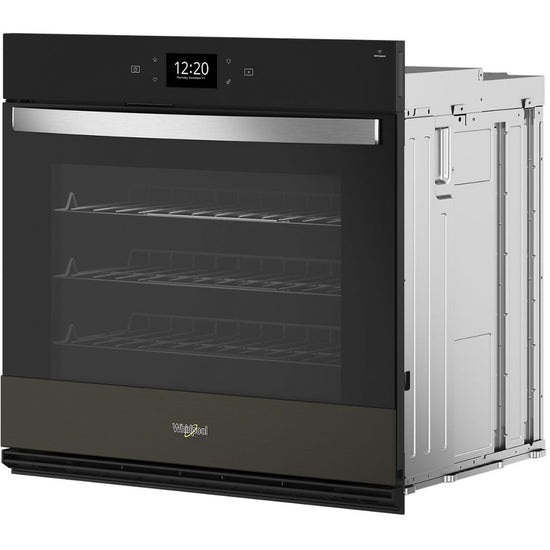 Whirlpool 30 Inch Single Electric Smart Wall Oven, Black Stainless - WOES7030PV