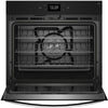 Whirlpool 30 Inch Single Electric Smart Wall Oven, Black Stainless - WOES7030PV
