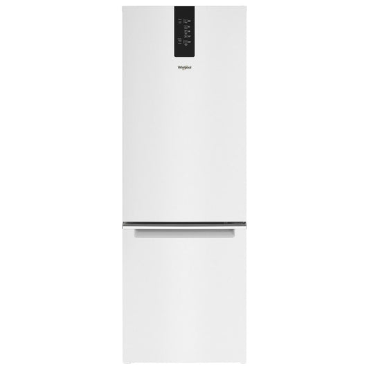 Whirlpool 24 Inch Bottom Freezer Refrigerator, White - WRB533CZJW