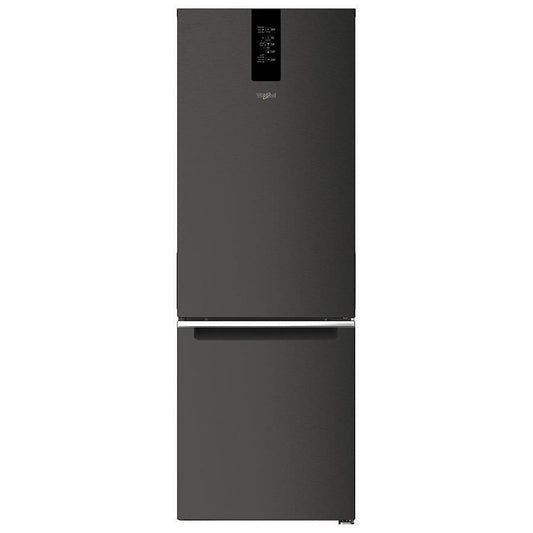 Whirlpool 24 Inch Bottom-Freezer Refrigerator, 12.9 cu. ft., Black Stainless - WRB543CMJV