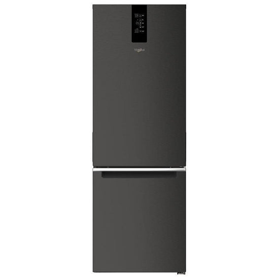 Whirlpool 24 Inch Bottom-Freezer Refrigerator, 12.9 cu. ft., Black Stainless - WRB543CMJV