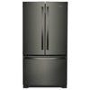 Whirlpool 36 Inch French Door Refrigerator, Black Stainless - WRF535SWHV