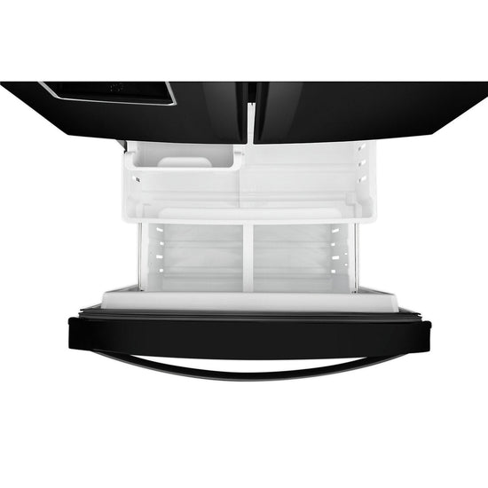 Whirlpool 30 Inch French-Door Refrigerator, Black - WRF560SEHB