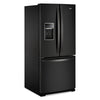 Whirlpool 30 Inch French-Door Refrigerator, Black - WRF560SEHB