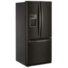 Whirlpool 30 Inch French Door Refrigerator, Black Stainless - WRF560SEHV