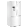 Whirlpool 30 Inch French Door Refrigerator, 20 cu. ft., White - WRF560SEHW