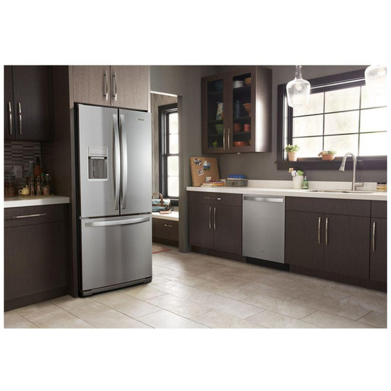 Whirlpool 19.7 cu. ft. French Door Refrigerator, Fingerprint Resistant Stainless Steel - WRF560SEHZ