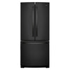 Whirlpool 30 Inch French Door Refrigerator, 19.7 cu. ft., Black - WRF560SMHB