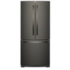Whirlpool 30 Inch French Door Refrigerator, Black Stainless - WRF560SMHV