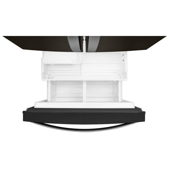 Whirlpool 30 Inch French Door Refrigerator, Black Stainless - WRF560SMHV