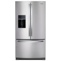 Whirlpool 36 Inch French Door Refrigerator with 26.8 cu. ft. Capacity, Stainless Steel - WRF767SDHZ