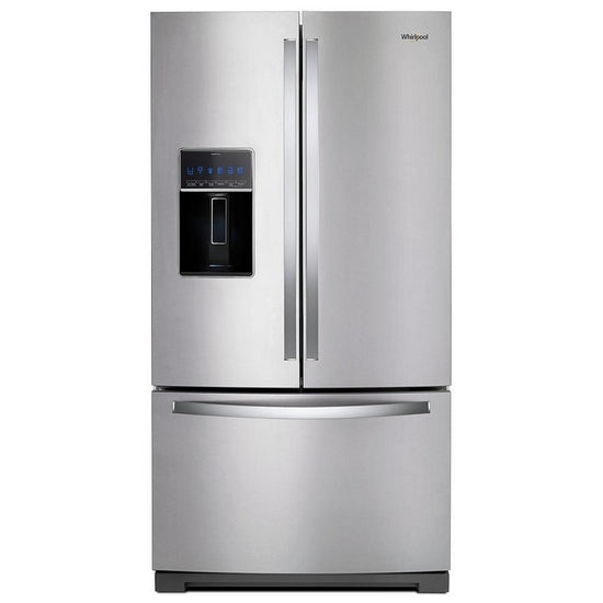 Whirlpool 36 Inch French Door Refrigerator with 26.8 cu. ft. Capacity, Stainless Steel - WRF767SDHZ