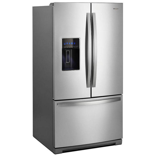 Whirlpool 36 Inch French Door Refrigerator with 26.8 cu. ft. Capacity, Stainless Steel - WRF767SDHZ