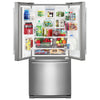 Whirlpool 19.7 Cu. Ft. Fingerprint Resistant Stainless Steel French Door Refrigerator - WRFA60SFHZ-C