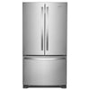 Whirlpool 36 Inch Bottom-Mount French Door Refrigerator with 20 Cu. Ft. Capacity, Stainless Steel - WRFC2036RZ