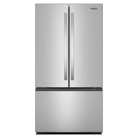 Whirlpool 36 Inch Freestanding French Door Refrigerator with 31 cu. ft. Capacity - WRFF3136SZ