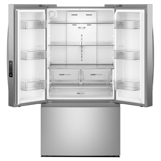 Whirlpool 36 Inch Freestanding French Door Refrigerator with 31 cu. ft. Capacity - WRFF3136SZ