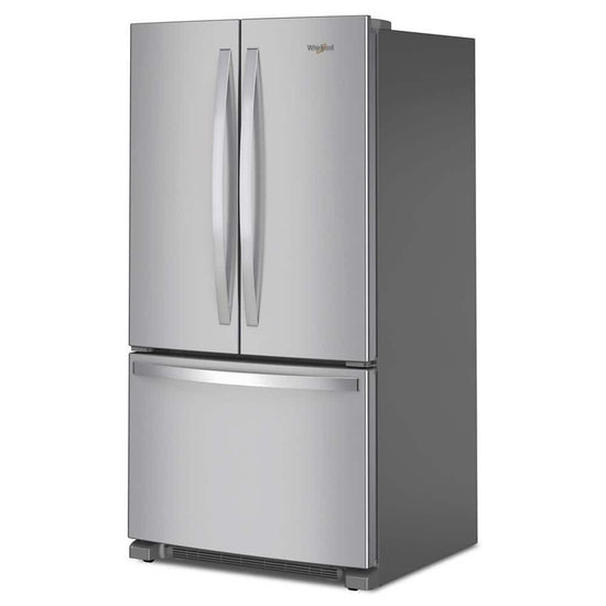 Whirlpool 36 Inch French Door Refrigerator with 25.2 cu. ft. Capacity, Fingerprint Resistant Stainless - WRFF3236RZ