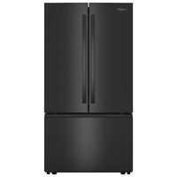 Whirlpool 36 in. Standard Depth French Door Refrigerator in Black with Interior Water Dispenser - WRFF3336SB