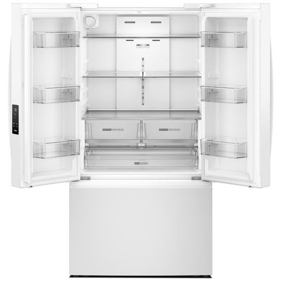 Whirlpool 36 Inch French-Door Refrigerator, White - WRFF3336SW