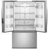 Whirlpool 36 Inch French Door Refrigerator, Fingerprint-Resistant Stainless - WRFF3736SZ