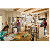 Whirlpool 36 Inch French Door Refrigerator, Fingerprint-Resistant Stainless - WRFF3736SZ