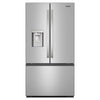 Whirlpool 36 Inch French Door Refrigerator, Fingerprint-Resistant Stainless - WRFF3736SZ