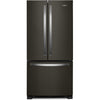 Whirlpool 33 Inch French Door Refrigerator with 22 cu. ft. Capacity, Black Stainless - WRFF5333PV