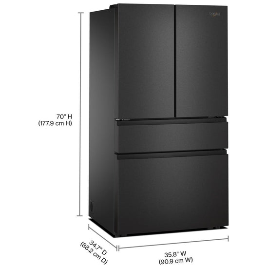 Whirlpool 30 Cu. Ft. French Door Refrigerator with Flexible Temperature Drawer - WRMF3336SV
