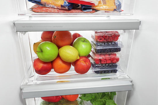 Whirlpool 33 Inch Side-by-Side Refrigerator, Black - WRS321SDHB