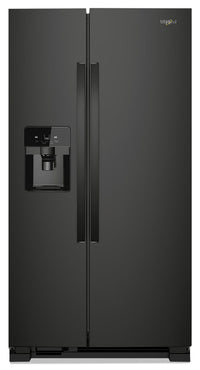 Whirlpool 21.4 cu. ft. Side-by-Side Refrigerator, Black - WRS321SDHB