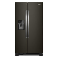 Whirlpool 21.4 cu. ft. Side-by-Side Refrigerator, Black Stainless - WRS321SDHV