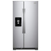 Whirlpool 21.4 cu. ft. Side-by-Side Refrigerator, Fingerprint Resistant Stainless - WRS321SDHZ