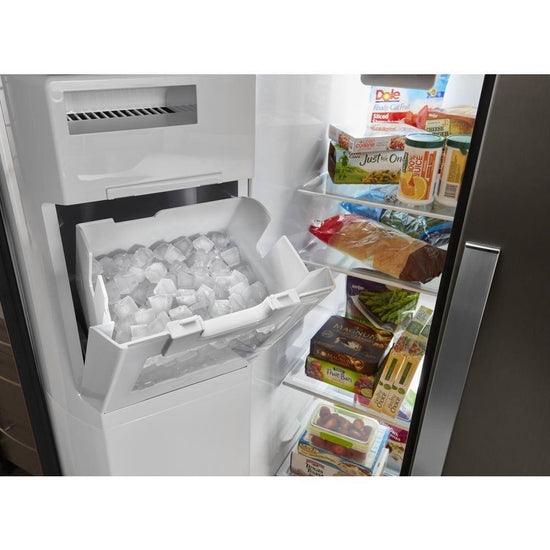 Whirlpool 21 cu. ft. Side-by-Side Refrigerator, Black - WRS571CIHB