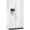 Whirlpool 36 Inch Counter-Depth Side-by-Side Refrigerator, White - WRSC5536RW