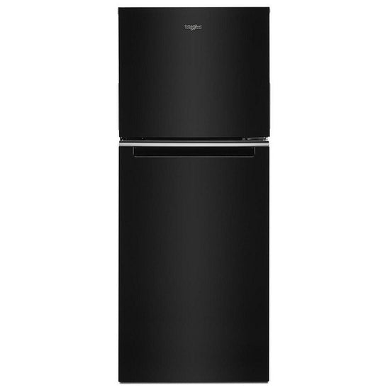 Whirlpool 24 Inch Top Freezer Refrigerator, Black - WRT112CZJB