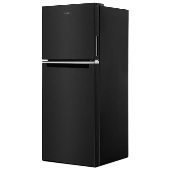 Whirlpool 24 Inch Top Freezer Refrigerator, Black - WRT112CZJB