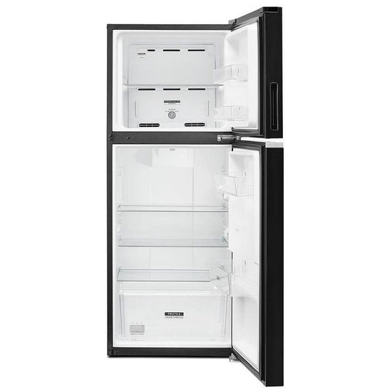 Whirlpool 24 Inch Top Freezer Refrigerator, Black - WRT112CZJB