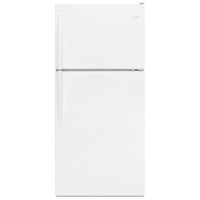 Whirlpool 30 Inch Top Freezer Refrigerator with 18.25 cu. ft. Capacity, White - WRT148FZDW