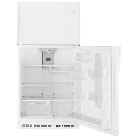 Whirlpool 33 Inch Top Freezer Refrigerator, White - WRT541SZDW