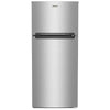 Whirlpool 28 Inch Top-Freezer Refrigerator, 16.3 Cu. Ft., Stainless Steel - WRTX5028PM