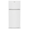 Whirlpool 28 Inch Top Freezer Refrigerator with 16.3 Cu. Ft. Capacity, White - WRTX5328PW